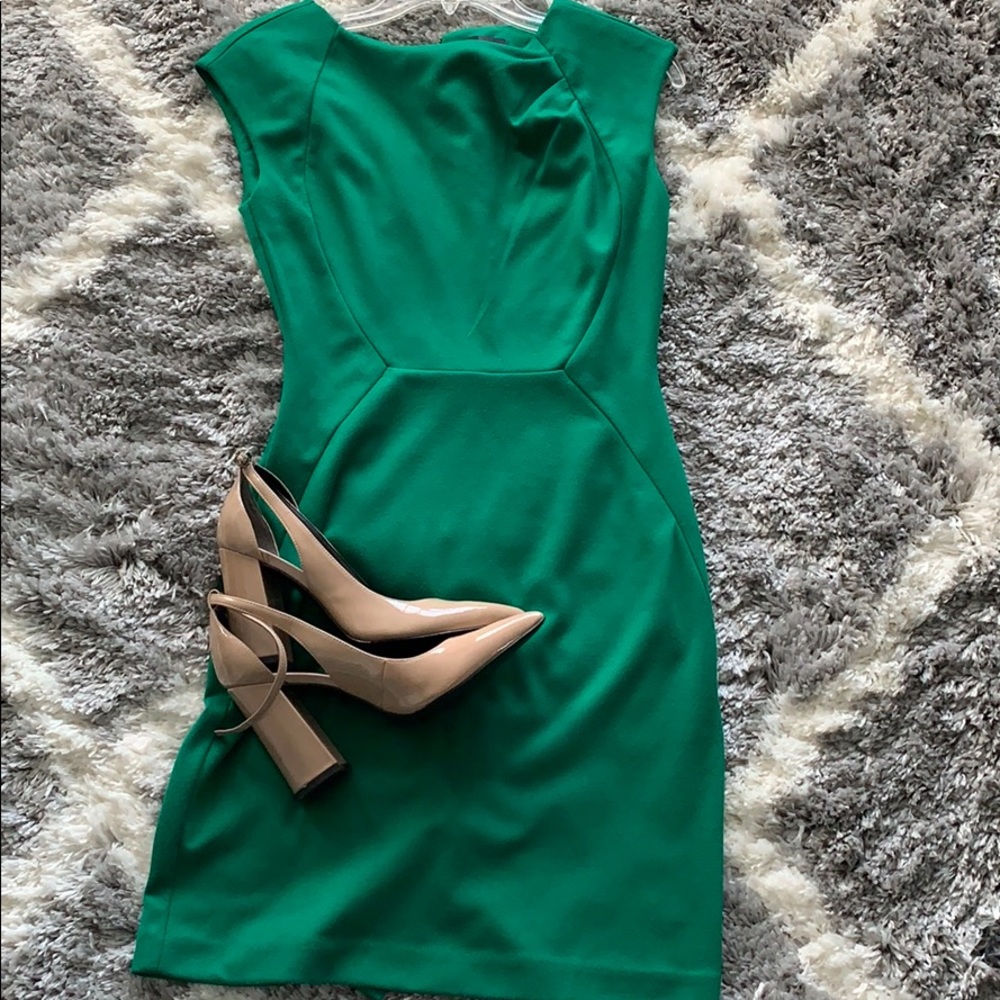 Green Dress from The Limited